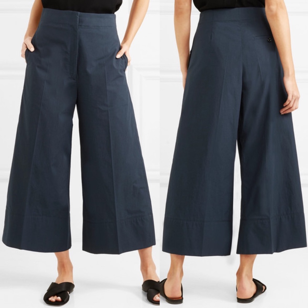 Lemaire - High Waist Wide Leg Trousers - Picture 4 of 7